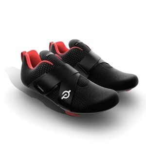 Peloton Men/Women Black and Red Athletic Cycling Shoes